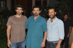 Abhishek Kapoor, Aditya Roy Kapur, Siddharth Roy Kapur at Private dinner at Vidya